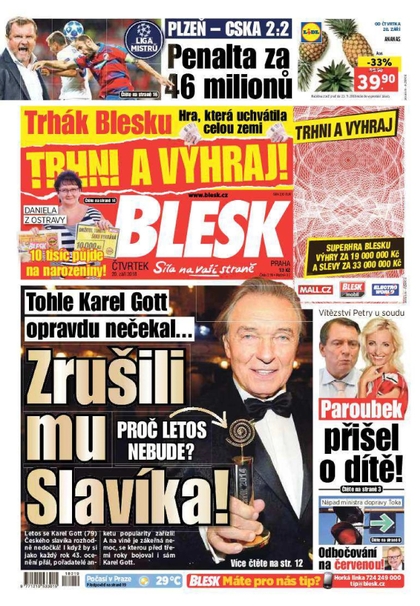 E-magazín Blesk - 20.9.2018 - CZECH NEWS CENTER a. s.