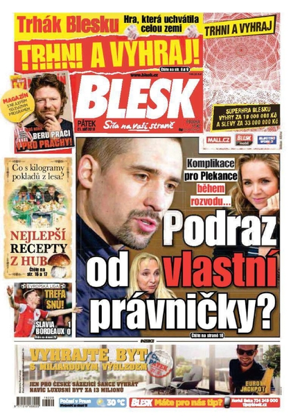 E-magazín Blesk - 21.9.2018 - CZECH NEWS CENTER a. s.