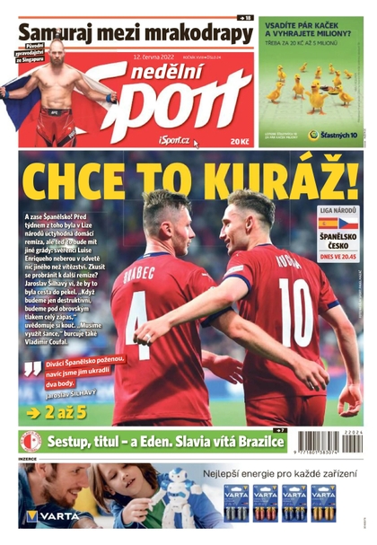 E-magazín nedělní Sport - 12.6.2022 - CZECH NEWS CENTER a. s.