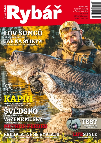 E-magazín Český rybář 11/2023 - Český rybář, s. r. o.