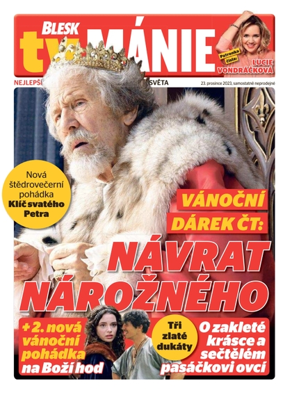 E-magazín Blesk Tv manie - 23.12.2023 - CZECH NEWS CENTER a. s.
