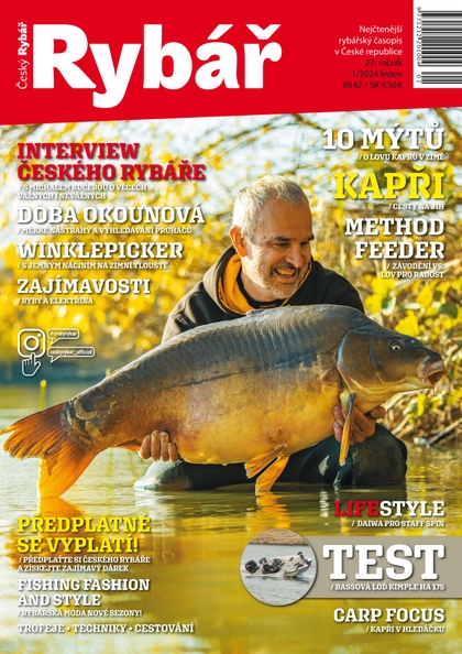 E-magazín Český rybář 1/2024 - Český rybář, s. r. o.