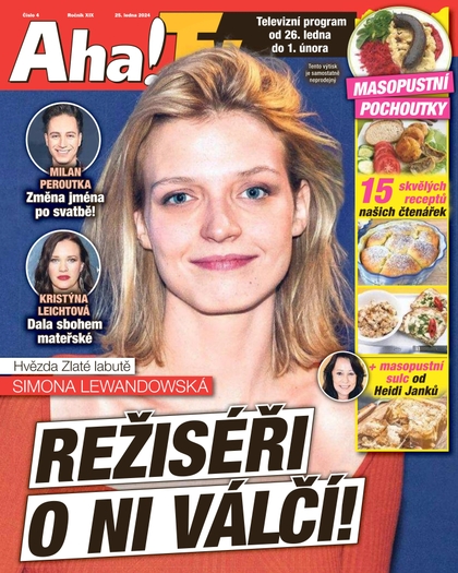 E-magazín AHA! Tv - 25.1.2024 - CZECH NEWS CENTER a. s.