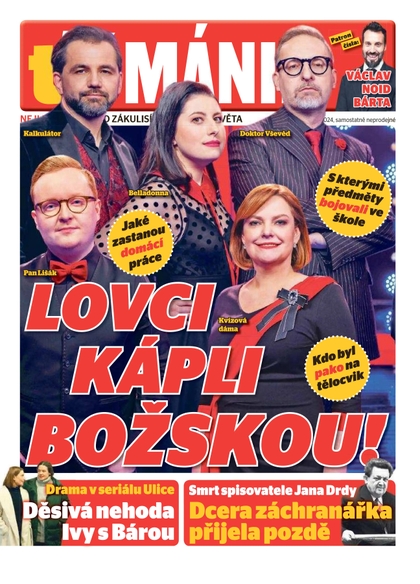E-magazín Blesk Tv manie - 16.3.2024 - CZECH NEWS CENTER a. s.