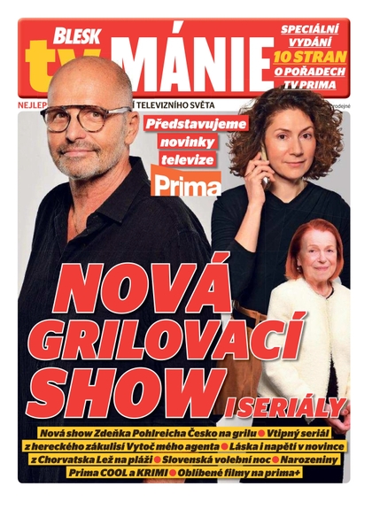 E-magazín Blesk Tv manie - 23.3.2024 - CZECH NEWS CENTER a. s.