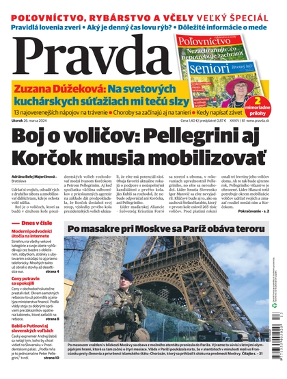 E-magazín Denník Pravda 26. 3. 2024 - OUR MEDIA SR a. s.