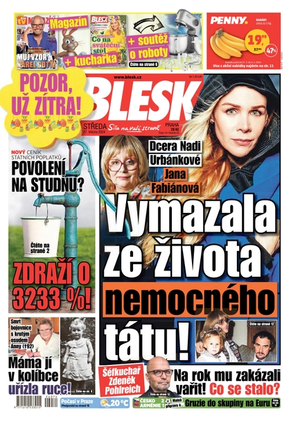 E-magazín Blesk - 27.3.2024 - CZECH NEWS CENTER a. s.