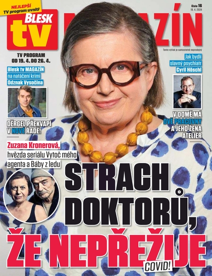 E-magazín Blesk Tv magazín - 19.4.2024 - CZECH NEWS CENTER a. s.