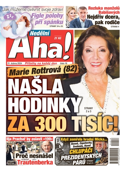E-magazín Nedělní AHA! - 21.4.2024 - CZECH NEWS CENTER a. s.