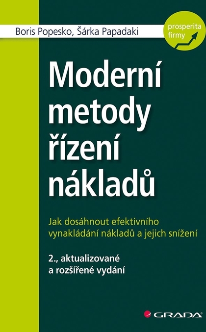 E-kniha Moderní metody řízení nákladů - Boris Popesko, Šárka Papadaki