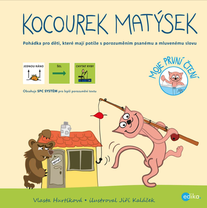E-kniha Kocourek Matýsek – s piktogramy - Vlasta Hurtíková