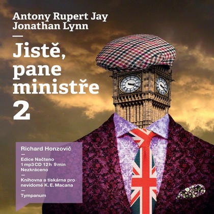 Audiokniha Jistě, pane ministře 2 - Richard Honzovič, Anthony Rupert Jay, Jonathan Lynn