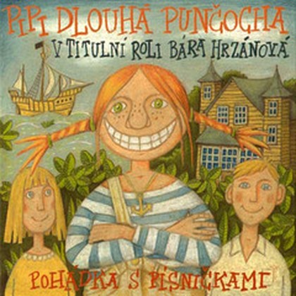 Audiokniha Pipi Dlouhá punčocha - Pavel Rímský., Radek Holub, Milena Steinmasslová, Barbora Hrzánová, Rozita Erbanová, Kryštof Hádek, Astrid Lindgrenová