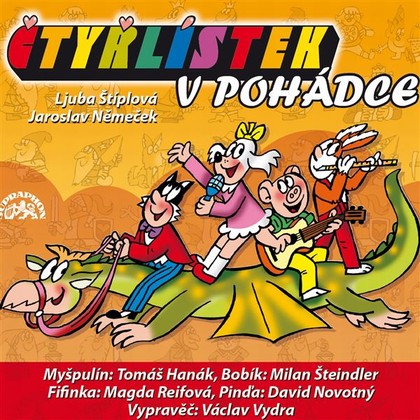 Audiokniha Čtyřlístek v pohádce - Václav Vydra, Ljuba Štíplová