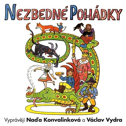 Audiokniha Nezbedné pohádky - Naďa Konvalinková, Josef Lada