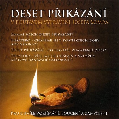 Audiokniha Deset přikázání v poutavém vyprávění Josefa Somra - Josef Somr, Bible