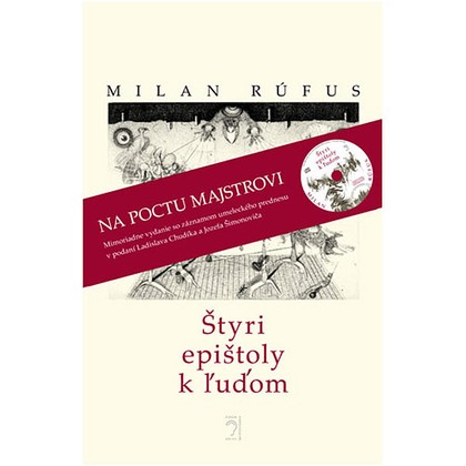 Audiokniha Štyri epištoly k ľuďom - Ladislav Chudík, Jozef Šimonovič, Milan Rúfus