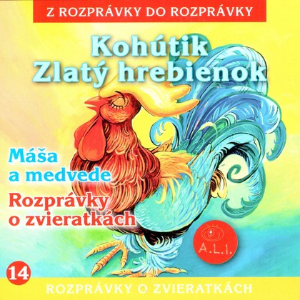 Audiokniha Kohútik, Zlatý hrebienok - Různí interpreti, Maja Glasnerová