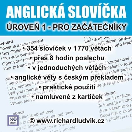 Audiokniha Anglická slovíčka - úroveň 1 pro začátečníky - Ludvík Richard, Ludvík Richard