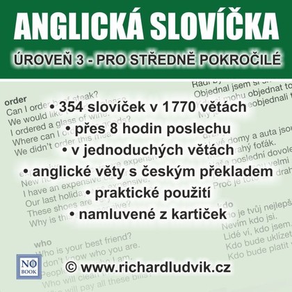 Audiokniha Anglická slovíčka - úroveň 3 pro středně pokročilé - Ludvík Richard, Ludvík Richard