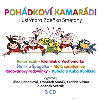 Audiokniha Pohádkoví kamarádi - Jiřina Bohdalová, Václav Čtvrtek