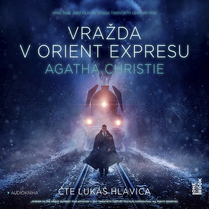 Audiokniha Vražda v Orient expresu - Lukáš Hlavica, Agatha Christie