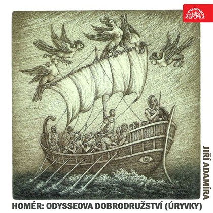 Audiokniha Odysseova dobrodružství (úryvky) - Jiří Adamíra, Homér