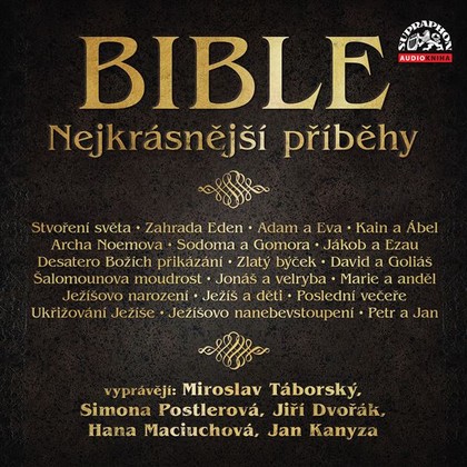 Audiokniha Bible - Nejkrásnější příběhy - Miroslav Táborský, Bible