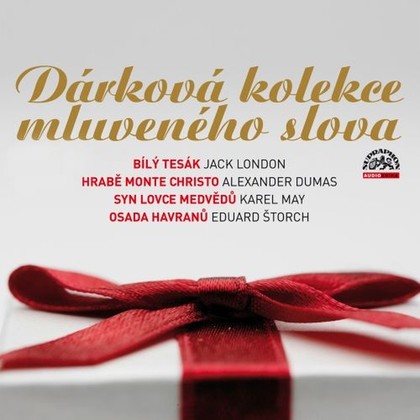 Audiokniha Dárková kolekce mluveného slova - Jaroslav Kaňkovský, Ladislav Trojan, Milan Stehlík, Martin Stropnický, Viktor Preiss, Otto Lackovič, Jaromír Meduna, Jack London, Eduard Štorch, Karel May, Alexander Dumas