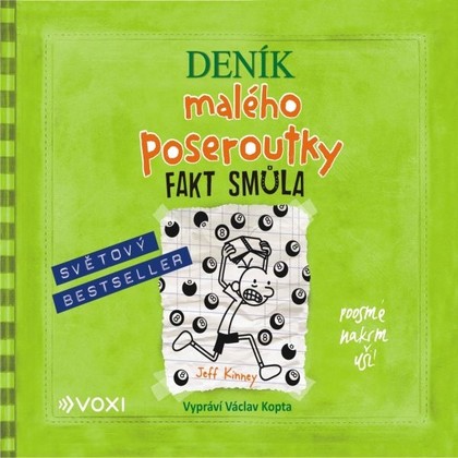 Audiokniha Deník malého poseroutky 8 - Fakt smůla - Václav Kopta, Jeff Kinney