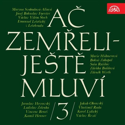 Audiokniha Ač zemřeli - ještě mluví 3. - Ota Sklenčka, Tomáš Vondrovic