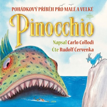 Audiokniha Pinocchio - Rudolf Červenka, Carlo Collodi