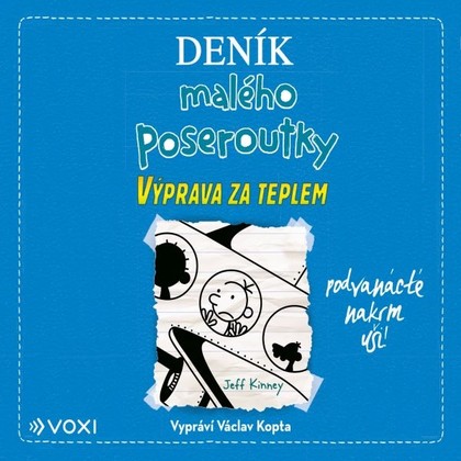 Audiokniha Deník malého poseroutky 12 - Václav Kopta, Jeff Kinney