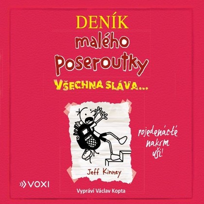 Audiokniha Deník malého poseroutky 11 - Václav Kopta, Jeff Kinney