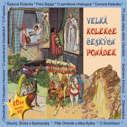 Audiokniha Velká kolekce českých pohádek - Jana Boušková, Various