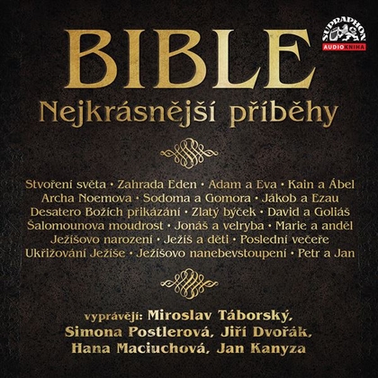 Audiokniha Bible - Nejkrásnější příběhy - Miroslav Táborský, Bible