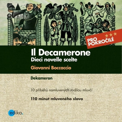 Audiokniha Il Decamerone - Giorgina Cantalini, Giovanni Boccaccio, Valeria De Tommaso