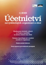 Účetnictví nevýdělečných organizací a obcí - ročník 2023