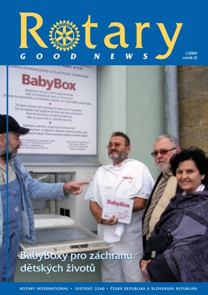 E-magazín Rotary Good News č. 1 / 2009 - ROTARY INTERNATIONAL DISTRIKT 2240 ČESKÁ REPUBLIKA A SLOVENSKÁ REPUBLIKA, mezinárodní nezisková organizace