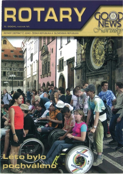 E-magazín Rotary Good News č. 5 / 2004 - ROTARY INTERNATIONAL DISTRIKT 2240 ČESKÁ REPUBLIKA A SLOVENSKÁ REPUBLIKA, mezinárodní nezisková organizace