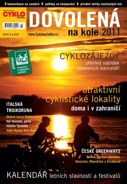 E-magazín Cykloturistika - Dovolená na kole 2011 - V-Press s.r.o.