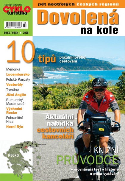 E-magazín Cykloturistika Dovolená na kole 2008 - V-Press s.r.o.