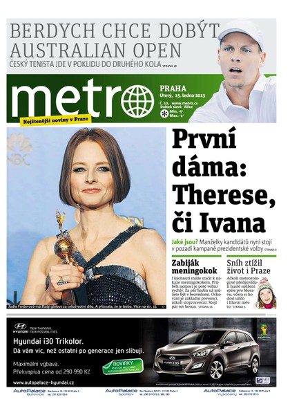 E-magazín METRO 15.1.2013 - deník METRO