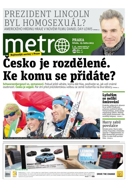 E-magazín METRO 23.1.2013 - deník METRO