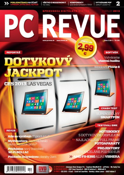 E-magazín PC REVUE 2/2013 -  DIGITAL VISIONS spol. s r.o. 