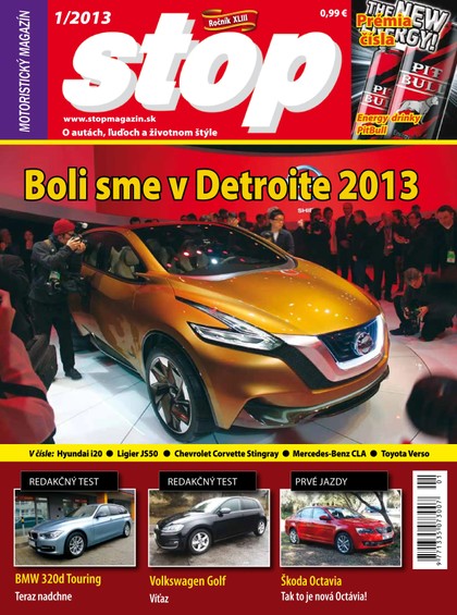 E-magazín STOP 1/2013 - STOP auto-moto revue, s. r. o.