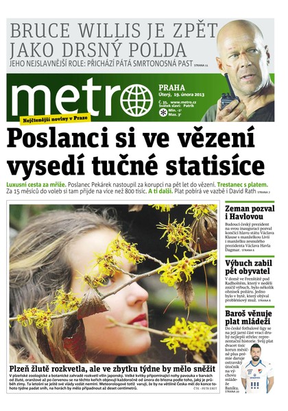 E-magazín METRO 19.2.2013 - deník METRO