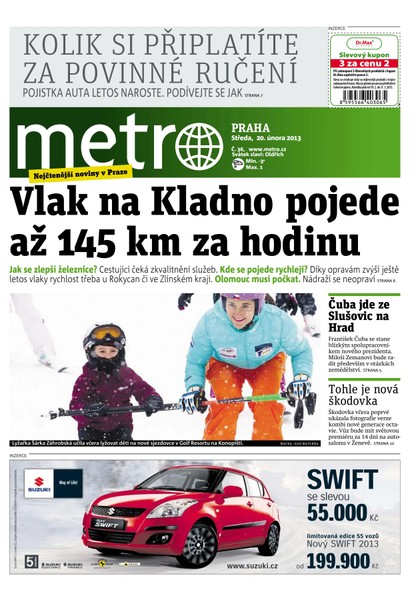 E-magazín METRO 20.2.2013 - deník METRO