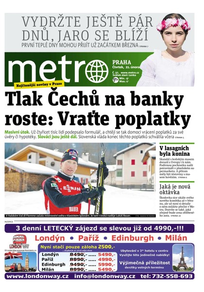 E-magazín METRO 21.2.2013 - deník METRO