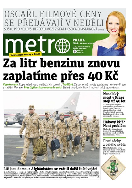 E-magazín METRO 22.2.2013 - deník METRO